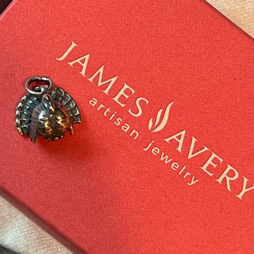 James Avery retired 3D Turkey charm…